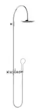 Dornbracht-TARA.-Shower Pipe-Ausladung 420mm-platin gebürstet, 26632892-06 Galeriebild 2